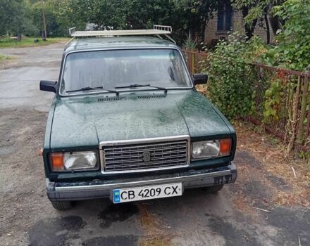 Зеленый ВАЗ 2107, объемом двигателя 1.5 л и пробегом 46 тыс. км за 885 $, фото 4 на Automoto.ua