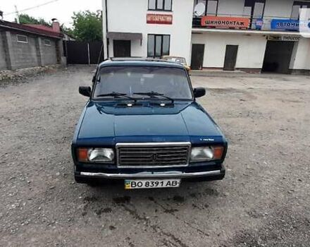 Зеленый ВАЗ 2107, объемом двигателя 1.45 л и пробегом 83 тыс. км за 750 $, фото 2 на Automoto.ua