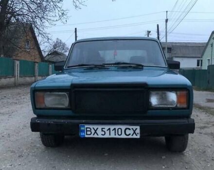 Зеленый ВАЗ 2107, объемом двигателя 1.45 л и пробегом 100 тыс. км за 899 $, фото 7 на Automoto.ua