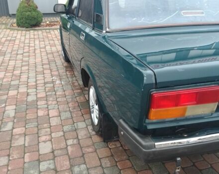 Зеленый ВАЗ 2107, объемом двигателя 1.5 л и пробегом 87 тыс. км за 1450 $, фото 4 на Automoto.ua