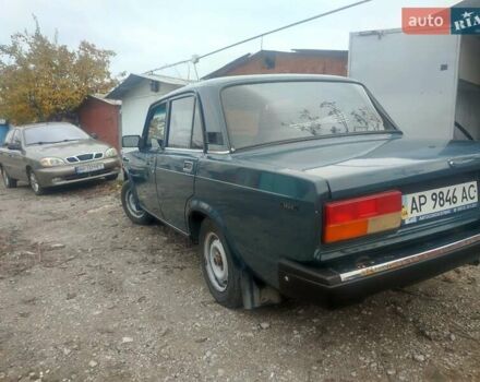 Зелений ВАЗ 2107, об'ємом двигуна 1.5 л та пробігом 84 тис. км за 1350 $, фото 19 на Automoto.ua