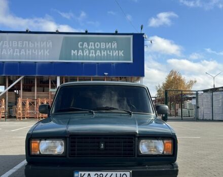 Зеленый ВАЗ 2107, объемом двигателя 1.5 л и пробегом 108 тыс. км за 1300 $, фото 1 на Automoto.ua