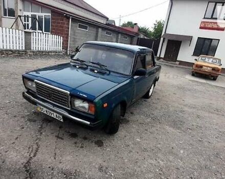 Зеленый ВАЗ 2107, объемом двигателя 1.45 л и пробегом 83 тыс. км за 750 $, фото 4 на Automoto.ua