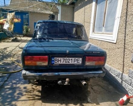 Зеленый ВАЗ 2107, объемом двигателя 1.6 л и пробегом 2 тыс. км за 1100 $, фото 1 на Automoto.ua