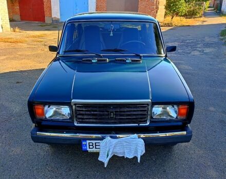 Зеленый ВАЗ 2107, объемом двигателя 1.5 л и пробегом 98 тыс. км за 2100 $, фото 1 на Automoto.ua