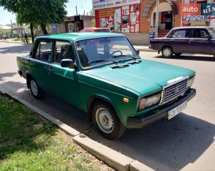 Зеленый ВАЗ 2107, объемом двигателя 1.5 л и пробегом 150 тыс. км за 1400 $, фото 2 на Automoto.ua