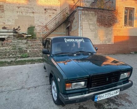 Зеленый ВАЗ 2107, объемом двигателя 1.6 л и пробегом 2 тыс. км за 828 $, фото 2 на Automoto.ua