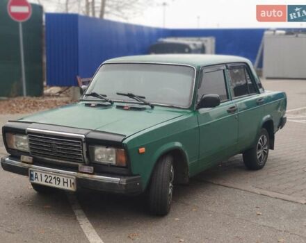 Зеленый ВАЗ 2107, объемом двигателя 1.5 л и пробегом 100 тыс. км за 1200 $, фото 1 на Automoto.ua