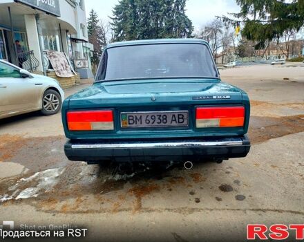 Зеленый ВАЗ 2107, объемом двигателя 15 л и пробегом 91 тыс. км за 1350 $, фото 2 на Automoto.ua