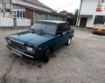 Зеленый ВАЗ 2107, объемом двигателя 1.45 л и пробегом 83 тыс. км за 750 $, фото 3 на Automoto.ua