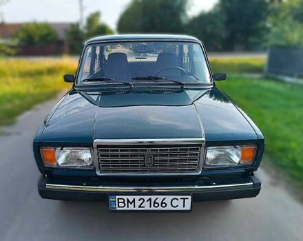 Зеленый ВАЗ 2107, объемом двигателя 1.5 л и пробегом 7 тыс. км за 3500 $, фото 1 на Automoto.ua
