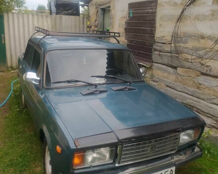 Зеленый ВАЗ 2107, объемом двигателя 0 л и пробегом 99 тыс. км за 673 $, фото 1 на Automoto.ua