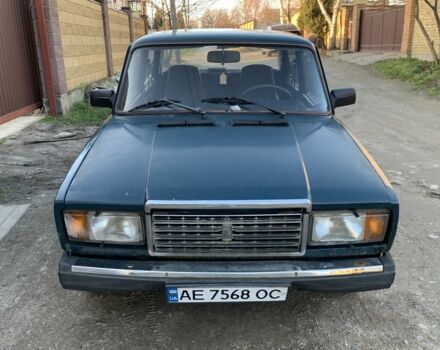 Зеленый ВАЗ 2107, объемом двигателя 1.5 л и пробегом 200 тыс. км за 713 $, фото 2 на Automoto.ua