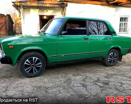 Зеленый ВАЗ 2107, объемом двигателя 15 л и пробегом 85 тыс. км за 999 $, фото 1 на Automoto.ua