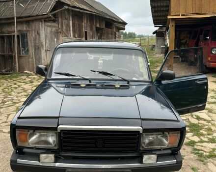 Зеленый ВАЗ 2107, объемом двигателя 1.5 л и пробегом 2 тыс. км за 1300 $, фото 3 на Automoto.ua