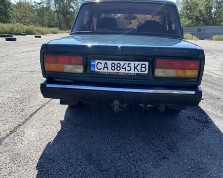 Зеленый ВАЗ 2107, объемом двигателя 1.5 л и пробегом 400 тыс. км за 1000 $, фото 4 на Automoto.ua