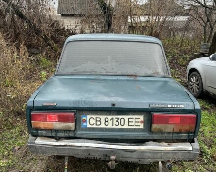 Зеленый ВАЗ 2107, объемом двигателя 1.5 л и пробегом 44 тыс. км за 358 $, фото 2 на Automoto.ua