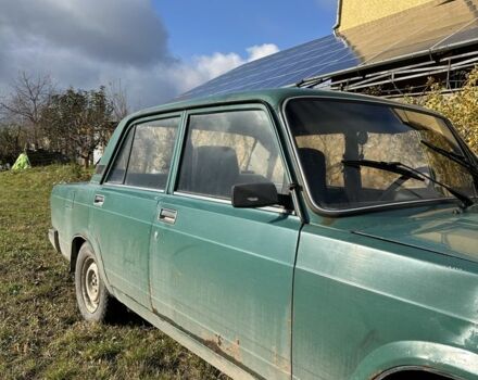 Зеленый ВАЗ 2107, объемом двигателя 1.5 л и пробегом 70 тыс. км за 500 $, фото 1 на Automoto.ua