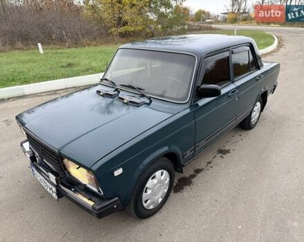 Зеленый ВАЗ 2107, объемом двигателя 1.45 л и пробегом 184 тыс. км за 1500 $, фото 1 на Automoto.ua
