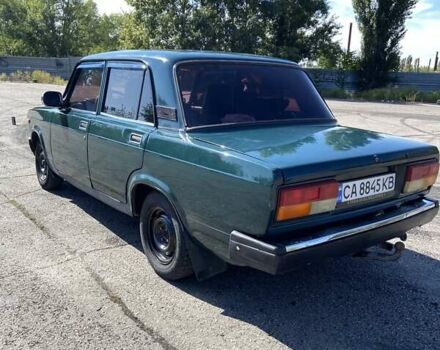 Зеленый ВАЗ 2107, объемом двигателя 1.5 л и пробегом 400 тыс. км за 1000 $, фото 10 на Automoto.ua