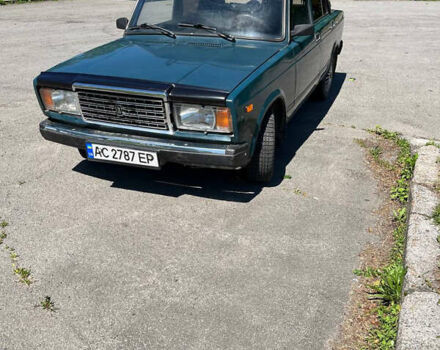 Зеленый ВАЗ 2107, объемом двигателя 1.5 л и пробегом 77 тыс. км за 850 $, фото 3 на Automoto.ua
