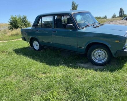 Зеленый ВАЗ 2107, объемом двигателя 1.5 л и пробегом 180 тыс. км за 1350 $, фото 1 на Automoto.ua