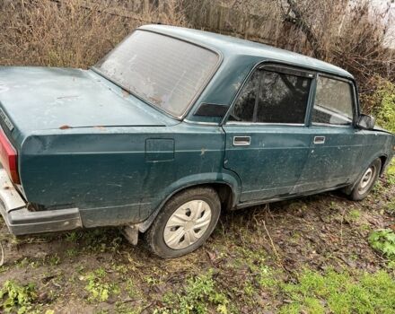 Зеленый ВАЗ 2107, объемом двигателя 1.5 л и пробегом 44 тыс. км за 358 $, фото 1 на Automoto.ua