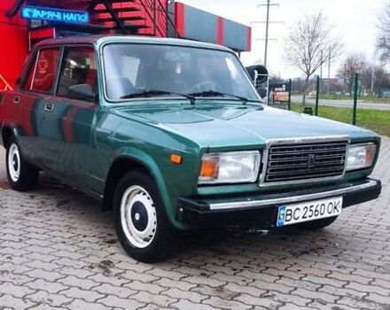 Зеленый ВАЗ 2107, объемом двигателя 1.45 л и пробегом 50 тыс. км за 1100 $, фото 7 на Automoto.ua