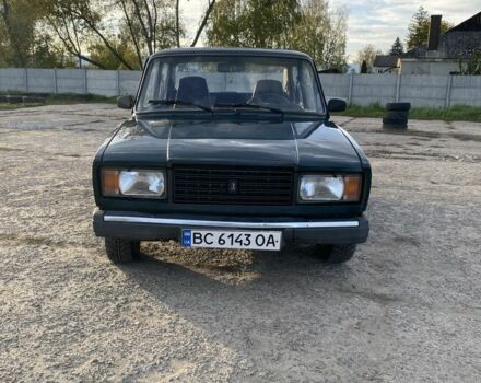 Зеленый ВАЗ 2107, объемом двигателя 1.5 л и пробегом 130 тыс. км за 700 $, фото 1 на Automoto.ua