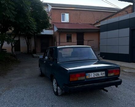 Зеленый ВАЗ 2107, объемом двигателя 1.5 л и пробегом 130 тыс. км за 770 $, фото 2 на Automoto.ua