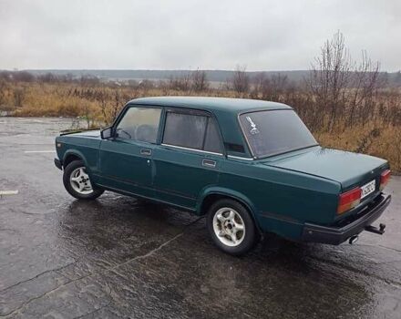 Зеленый ВАЗ 2107, объемом двигателя 1.45 л и пробегом 46 тыс. км за 950 $, фото 4 на Automoto.ua