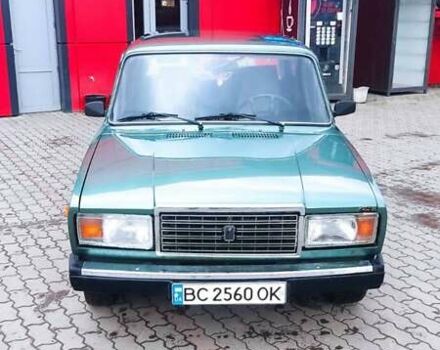 Зеленый ВАЗ 2107, объемом двигателя 1.45 л и пробегом 50 тыс. км за 1100 $, фото 6 на Automoto.ua