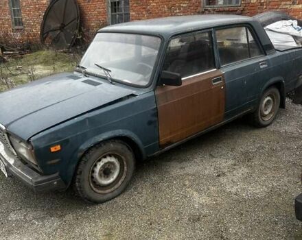 Зеленый ВАЗ 2107, объемом двигателя 1.5 л и пробегом 100 тыс. км за 650 $, фото 3 на Automoto.ua