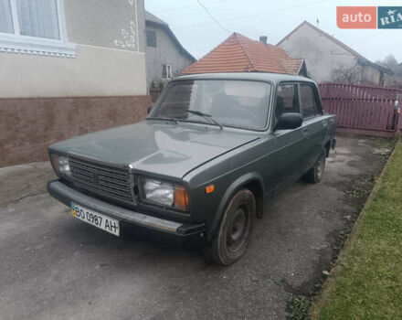 Зеленый ВАЗ 2107, объемом двигателя 1.45 л и пробегом 77 тыс. км за 1250 $, фото 5 на Automoto.ua