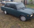 Зеленый ВАЗ 2107, объемом двигателя 1.45 л и пробегом 220 тыс. км за 1100 $, фото 1 на Automoto.ua