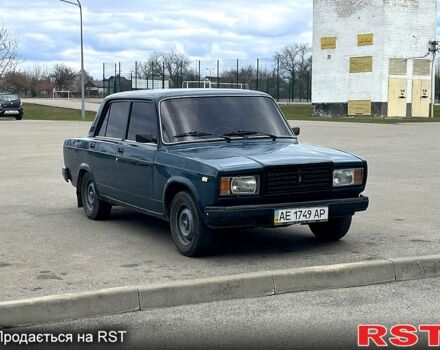 Зеленый ВАЗ 2107, объемом двигателя 17 л и пробегом 90 тыс. км за 1130 $, фото 4 на Automoto.ua