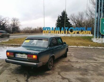 Зеленый ВАЗ 2107, объемом двигателя 1.5 л и пробегом 70 тыс. км за 1900 $, фото 3 на Automoto.ua