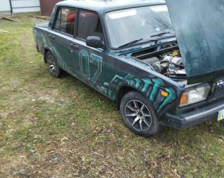 Зеленый ВАЗ 2107, объемом двигателя 0 л и пробегом 2 тыс. км за 800 $, фото 4 на Automoto.ua