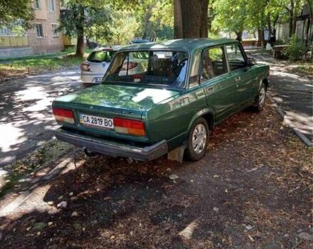 Зеленый ВАЗ 2107, объемом двигателя 1.5 л и пробегом 140 тыс. км за 1600 $, фото 1 на Automoto.ua