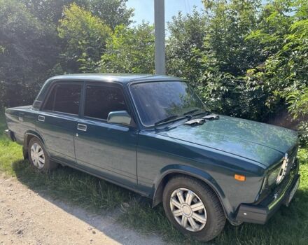 Зеленый ВАЗ 2107, объемом двигателя 1.5 л и пробегом 62 тыс. км за 1900 $, фото 1 на Automoto.ua