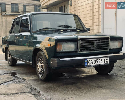Зеленый ВАЗ 2107, объемом двигателя 1.6 л и пробегом 126 тыс. км за 2000 $, фото 1 на Automoto.ua