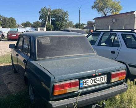 Зеленый ВАЗ 2107, объемом двигателя 1.45 л и пробегом 22 тыс. км за 1100 $, фото 1 на Automoto.ua