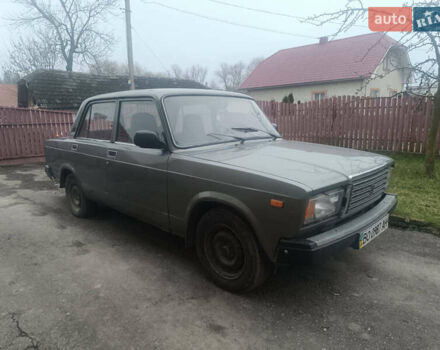 Зеленый ВАЗ 2107, объемом двигателя 1.45 л и пробегом 77 тыс. км за 1250 $, фото 4 на Automoto.ua