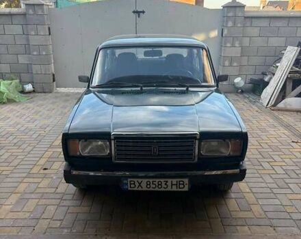 Зеленый ВАЗ 2107, объемом двигателя 1.4 л и пробегом 102 тыс. км за 1450 $, фото 3 на Automoto.ua