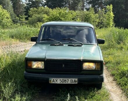 Зелений ВАЗ 2107, об'ємом двигуна 1.5 л та пробігом 70 тис. км за 800 $, фото 1 на Automoto.ua