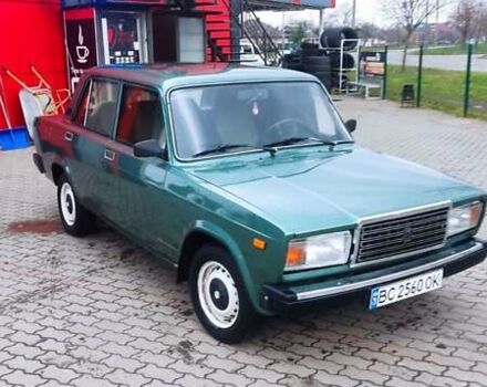 Зеленый ВАЗ 2107, объемом двигателя 1.45 л и пробегом 50 тыс. км за 1100 $, фото 5 на Automoto.ua