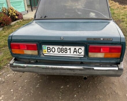 Зеленый ВАЗ 2107, объемом двигателя 1.5 л и пробегом 100 тыс. км за 900 $, фото 6 на Automoto.ua