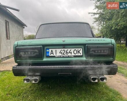 Зеленый ВАЗ 2107, объемом двигателя 1.7 л и пробегом 130 тыс. км за 3000 $, фото 15 на Automoto.ua