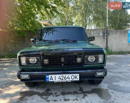 Зеленый ВАЗ 2107, объемом двигателя 1.7 л и пробегом 130 тыс. км за 3000 $, фото 10 на Automoto.ua