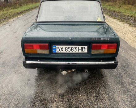 Зеленый ВАЗ 2107, объемом двигателя 1.45 л и пробегом 120 тыс. км за 1500 $, фото 3 на Automoto.ua